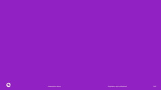 Proprietary and confidential 2021
Presentation Name
30
 