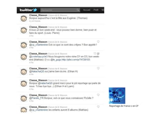 Reportage de France 2 en CP
 