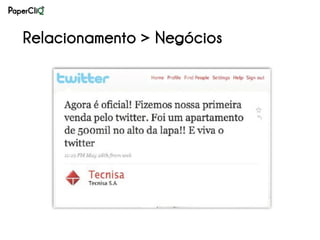 Relacionamento > Negócios
 