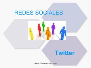 REDES SOCIALES Twitter 