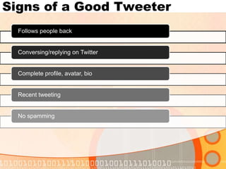 Signs of a Good Tweeter