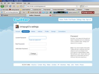 Beginner Twitter presentation