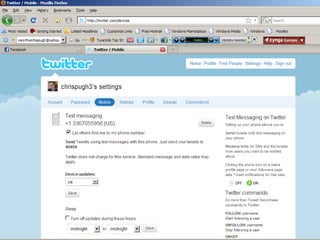 Beginner Twitter presentation
