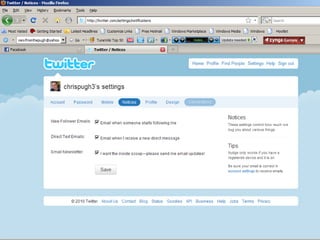 Beginner Twitter presentation