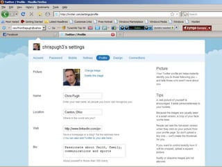 Beginner Twitter presentation