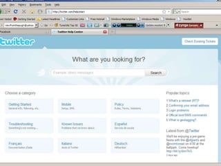 Beginner Twitter presentation