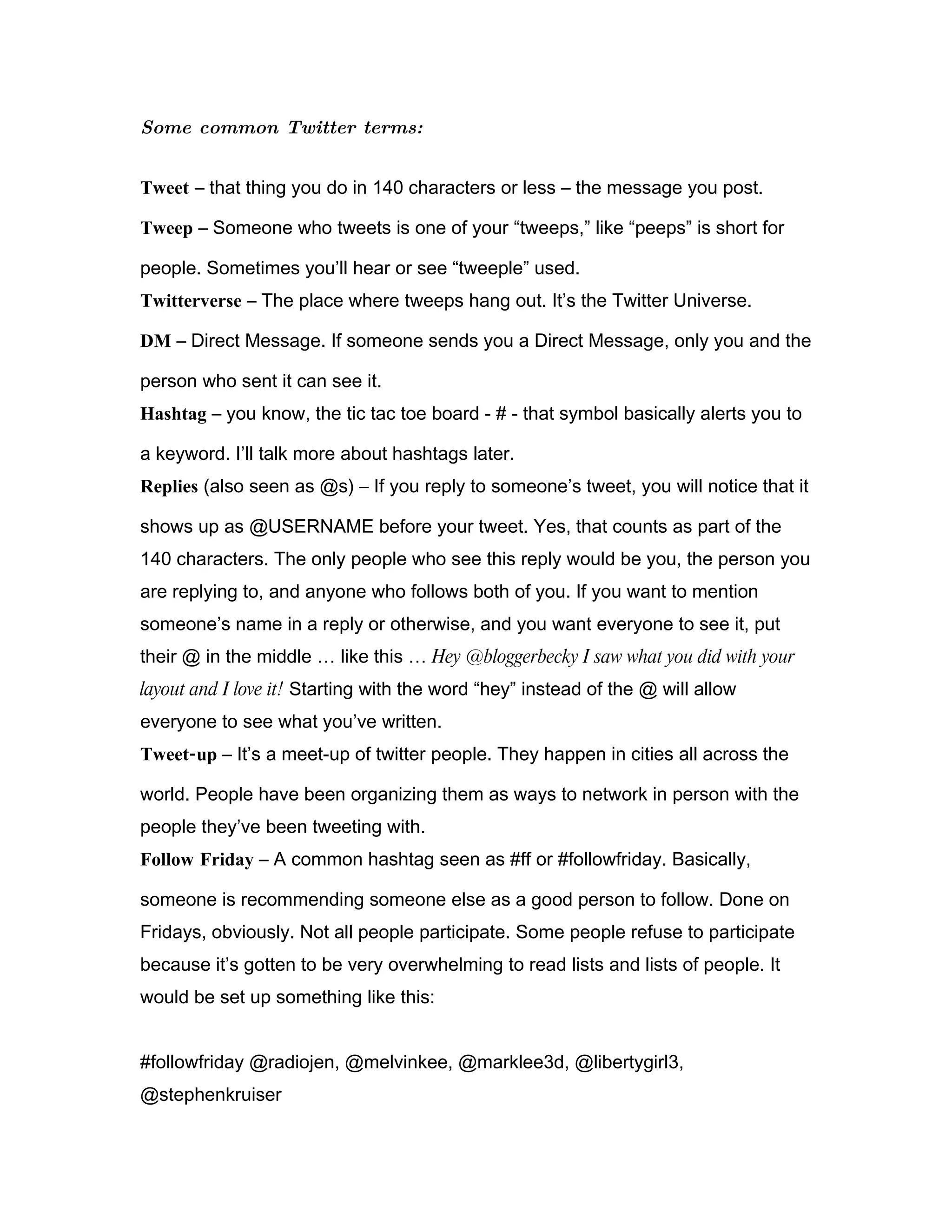 Twitter PDF