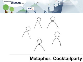Metapher: Cocktailparty
 