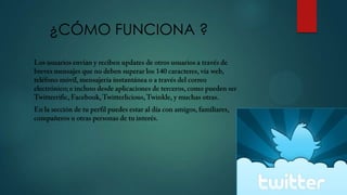 ¿CÓMO FUNCIONA ?
 