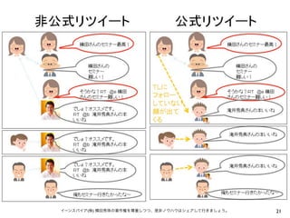 イーンスパイア(株) 横田秀珠の著作権を尊重しつつ、是非ノウハウはシェアして行きましょう。

21

 