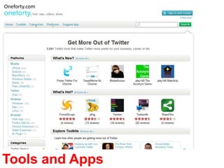 Let people find/follow individual staff if appropriateIntegrating