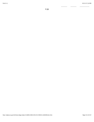 10/3/13 5:18 PMForm S-1
Page 214 of 247http://www.sec.gov/Archives/edgar/data/1418091/000119312513390321/d564001ds1.htm
F-28
 