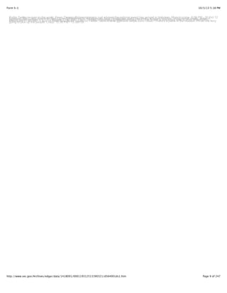 10/3/13 5:18 PMForm S-1
Page 9 of 247http://www.sec.gov/Archives/edgar/data/1418091/000119312513390321/d564001ds1.htm
Public Twitter is open to the world. Dawn Zimmer @dawnzimmernj Just advised the national guard has arrived in Hoboken. More to come. 8:08 PM - 30 Oct 12American Red Cross American Red Cross @RedCross In Hoboken, we have 20 vehicles and 6 box trucks w boxed lunches, ready-to-eat meals, water, 7mental health workers (11.1.12) #Sandy 11:35 AM - 1 Nov 12 Mike Bloomberg @MikeBloomberg NYC Tap Water is absolutely safe to drink #SandyNYC#Recovery 11:40 AM - 1 Nov 12 Real-Time News breaks on Twitter. Jānis Krūms @jkrums twitpic.com/135xa - There’s a plane in the Hudson. I’m on the ferrygoing to pick up the people. Crazy. 12:36 PM - 15 Jan 09
 