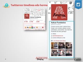 Twitterren timelinea edo horma  