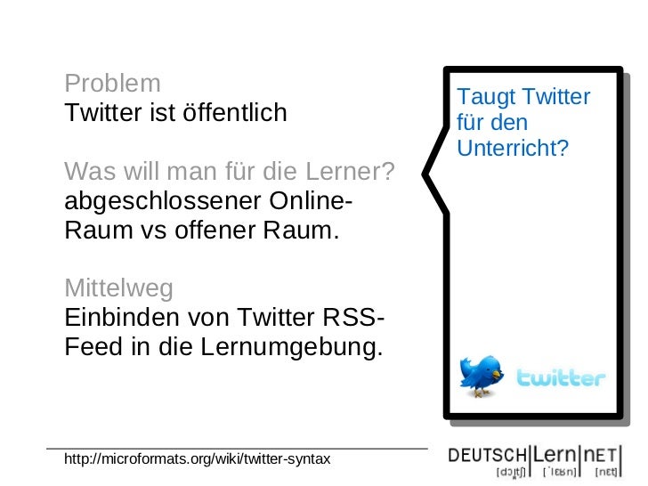 Twitter Im Unterricht