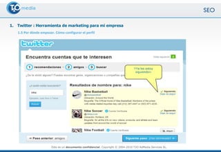 Twitter Para Pymes - T2O media - Septiembre 2010