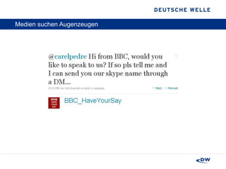 Medien suchen Augenzeugen 