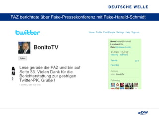 FAZ berichtete über Fake-Pressekonferenz mit Fake-Harald-Schmidt 