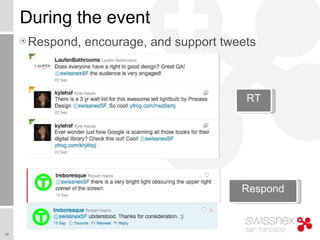 Twitter 101 - Using Twitter to promote your events