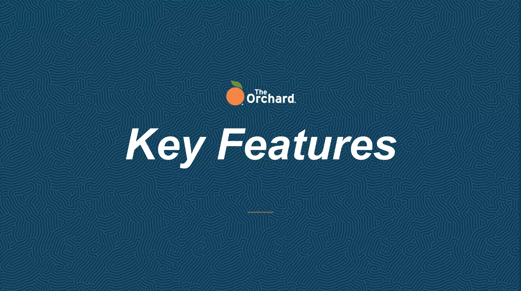 Key Features
 