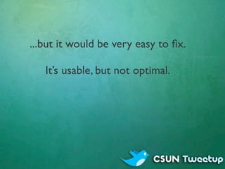 Twitter Accessibility