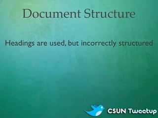 Twitter Accessibility