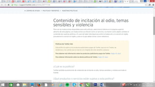 Twitter ads blocked present power point