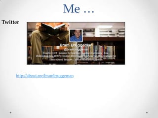 Me …
Twitter

http://about.me/brambruggeman

 
