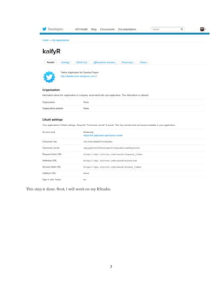 This step is done. Next, I will work on my RStudio.

7

 
