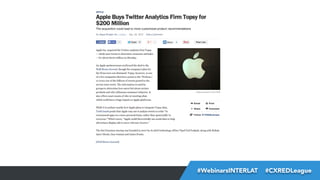 #FormaciónEBusiness
#WebinarsINTERLAT  #CXREDLeague

 