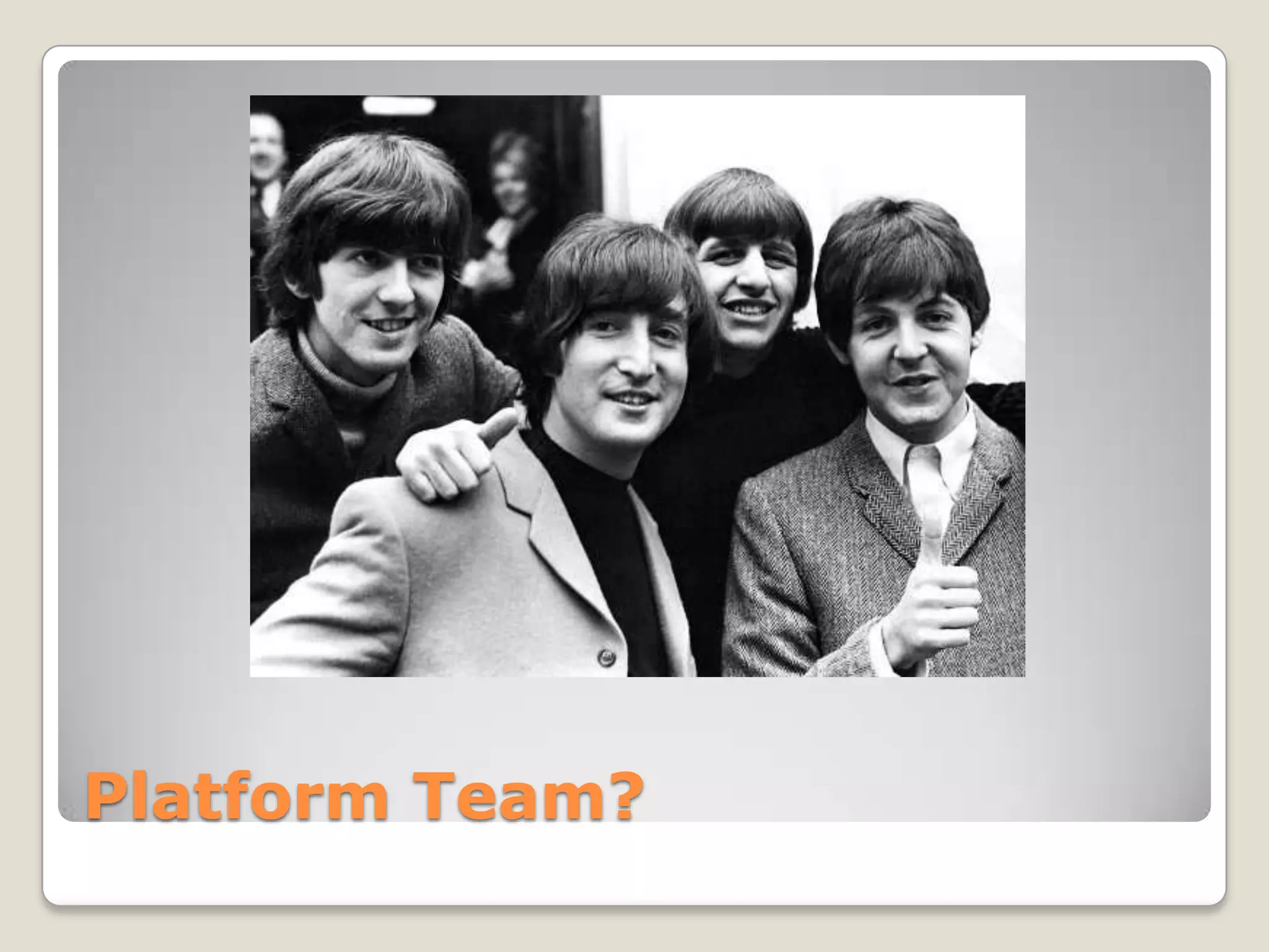 Platform Team?
