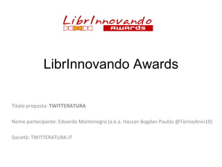 LibrInnovando Awards

 