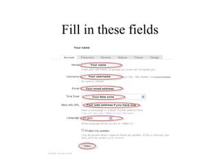Fill in these fields 