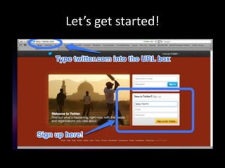 Let’s get started!
 