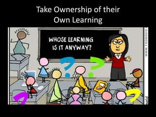 Take Ownership of their
     Own Learning
 