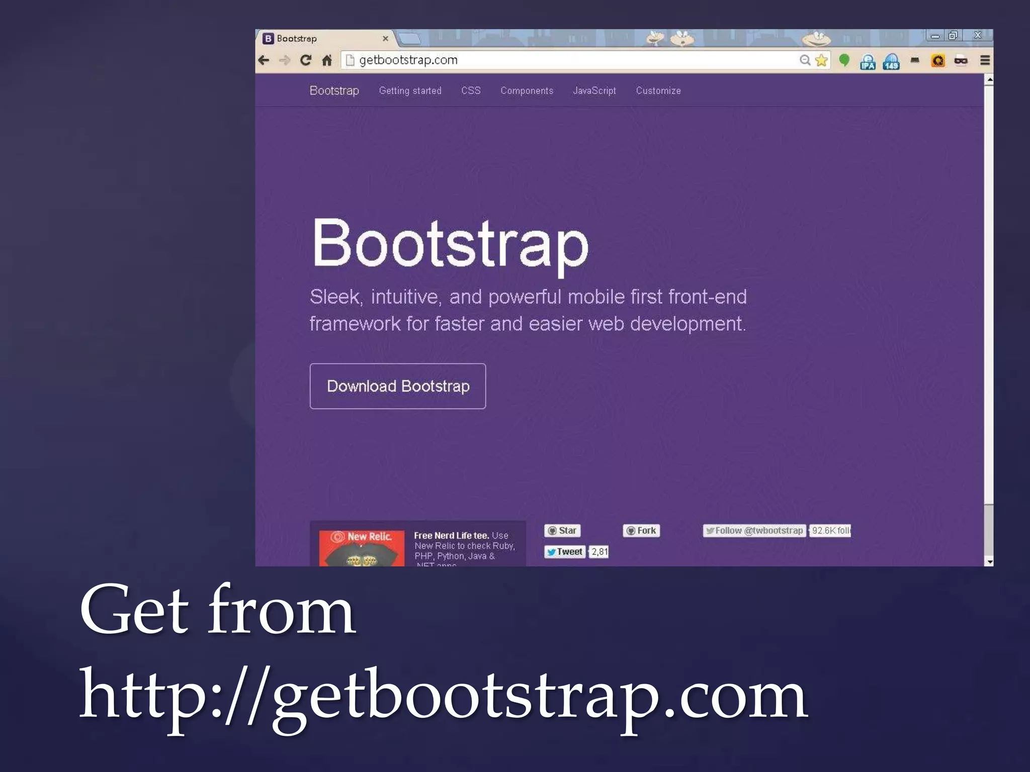 Get from
http://getbootstrap.com
