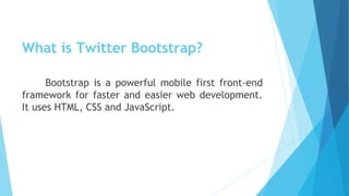 Twitter bootstrap training_session_ppt