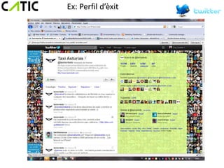 Ex: Perfil d’èxit
 