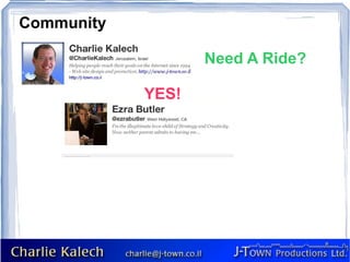Community Need A Ride? YES! 