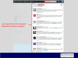 Live tweets from the European
Respiratory Society Congress

 