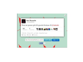 Twitter come fonte