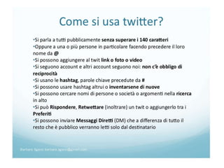 Twitter come fonte