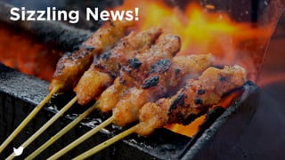 Slide title
Subtitle
Body copy
Sizzling News!
 