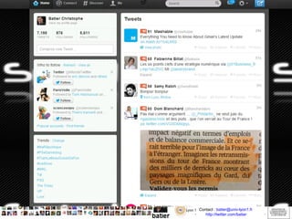 Contact : batier@univ-lyon1.fr
http://twitter.com/batier
http://twitter.com/batier

 