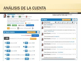 ANÁLISIS DE LA CUENTA
 