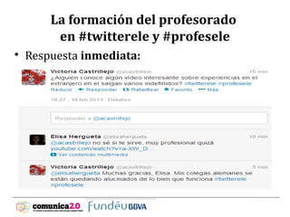#twitterele, #profesele, #dele, #ele, #...,  y la renovación de la didáctica  de segundas lenguas