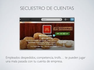 Promoción ofﬂine pasa a online.
Empeño en dirigir la conversación a #Pizzasa1euro
PUBLICIDAD DESAFORTUNADA
75
 