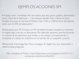 METER LA PATA
Lo que pasa en las redes
sociales no se queda en las
redes sociales.
Es fácil meter la pata.Y si
soy un personaje público no
se va a pasar por alto. No
hay segundas
oportunidades.
81
 