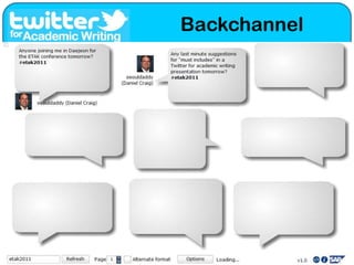 Not uncommon to be contact by complete strangers.Instructional design should include a focus on building and engaging networks.