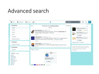 Advanced search 
 